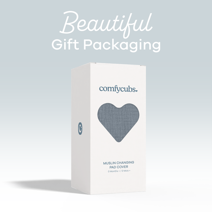 Muslin Fitted Changing Pad Cover, 1 Pack