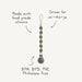 Silicone Pacifier Clip | Luna - Nature Baby Outfitter