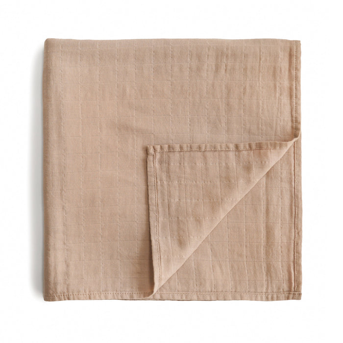 Organic Cotton Muslin Swaddle Blanket - Nature Baby Outfitter