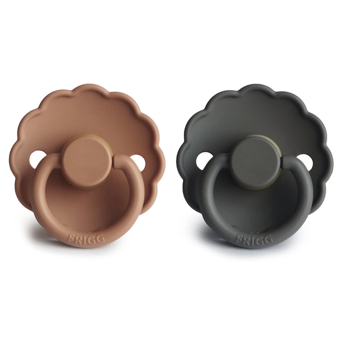 FRIGG Daisy Natural Rubber Pacifier 2-Pack - Nature Baby Outfitter