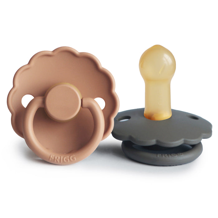 FRIGG Daisy Natural Rubber Pacifier 2-Pack - Nature Baby Outfitter