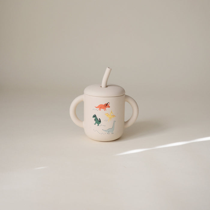 Silicone Training Cup + Straw - Nature Baby Outfitter