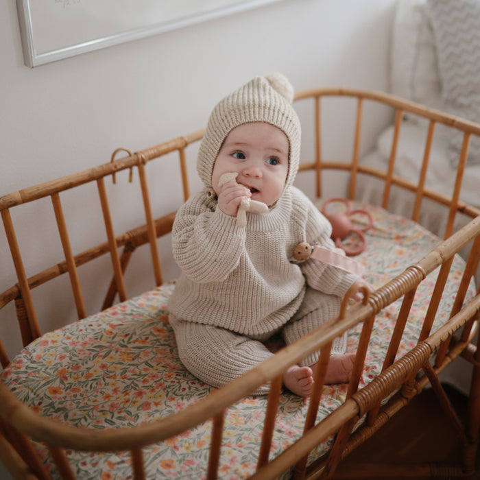 Mini Muslin Crib Sheet - Nature Baby Outfitter