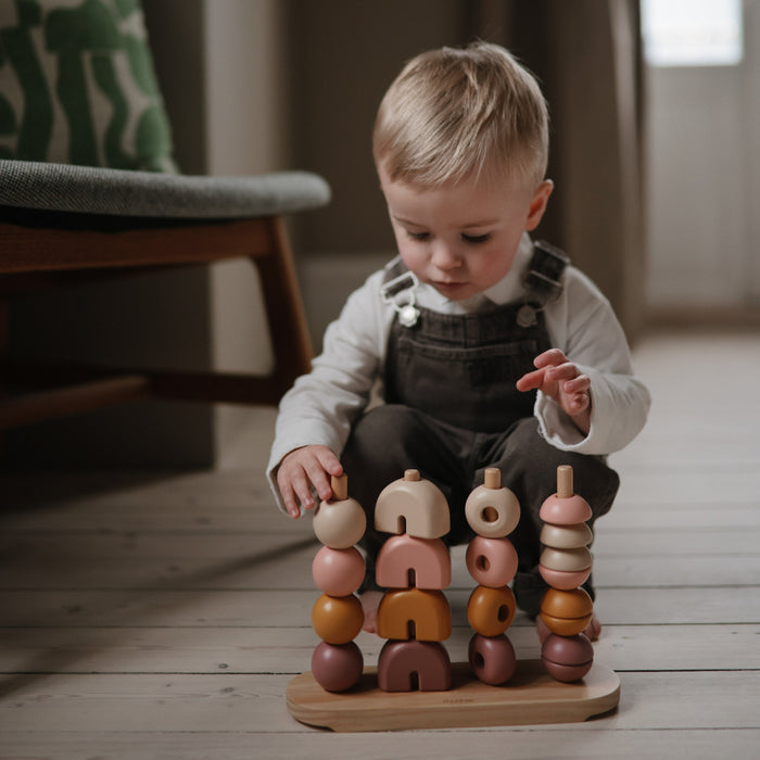 Wooden Multi Shape Stacker - Nature Baby Outfitter