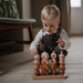 Wooden Multi Shape Stacker - Nature Baby Outfitter