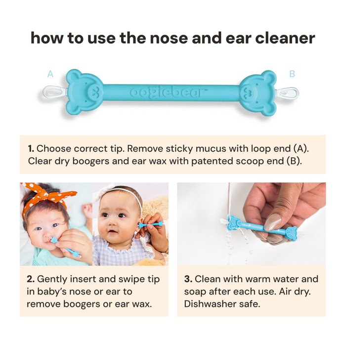 oogiebear 2-pack booger picker - Nature Baby Outfitter
