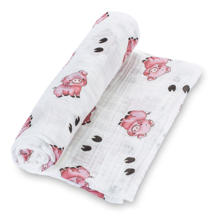 Oink Oink Swaddle Blanket