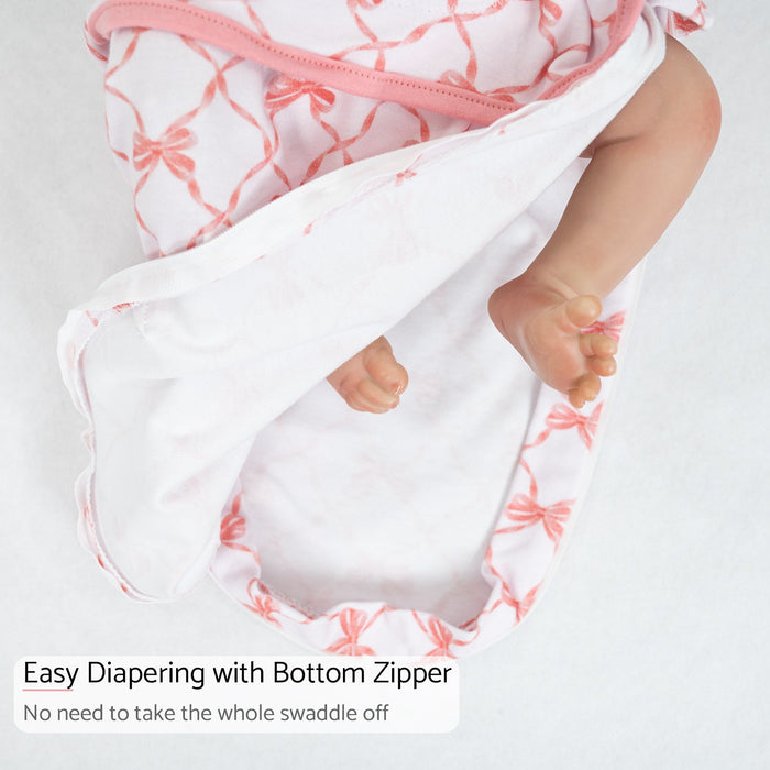 Beautiful Bows Swaddle Sack