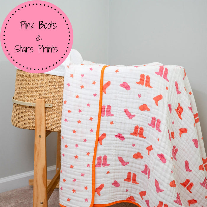 Life Is Better In Pink Boots Quilt