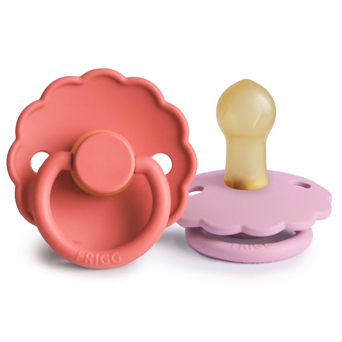 FRIGG Daisy Natural Rubber Pacifier 2-Pack - Nature Baby Outfitter