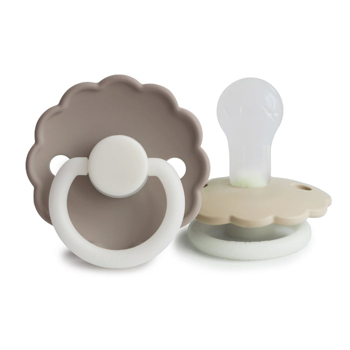 FRIGG Daisy Night Silicone Pacifier 2-Pack - Nature Baby Outfitter