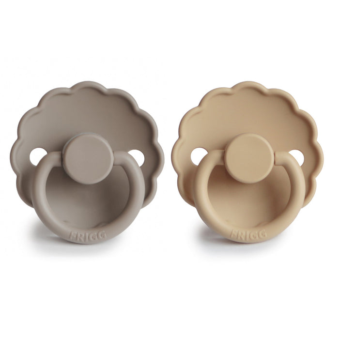 FRIGG Daisy Silicone Pacifier 2-Pack - Nature Baby Outfitter