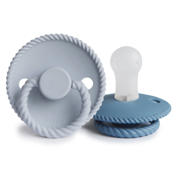 FRIGG Rope Silicone Pacifier 2-Pack - Nature Baby Outfitter