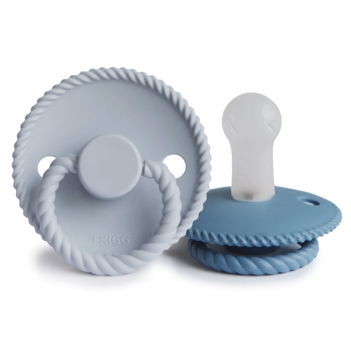 FRIGG Rope Silicone Pacifier 2-Pack - Nature Baby Outfitter