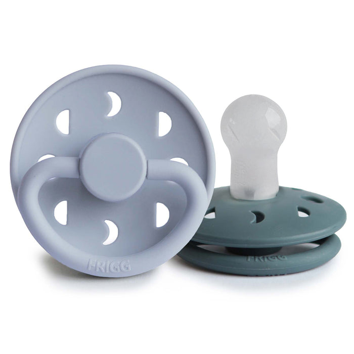 FRIGG Moon Silicone Pacifier 2-Pack - Nature Baby Outfitter
