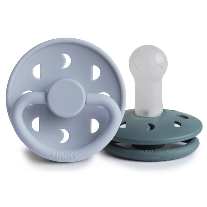 FRIGG Moon Silicone Pacifier 2-Pack - Nature Baby Outfitter
