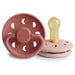 FRIGG Moon Natural Rubber Pacifier 2-Pack - Nature Baby Outfitter