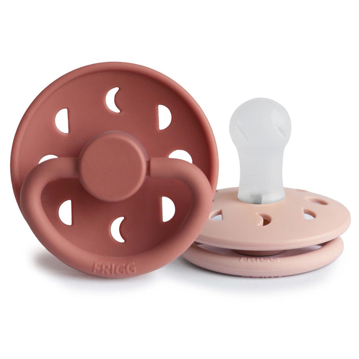 FRIGG Moon Silicone Pacifier 2-Pack - Nature Baby Outfitter
