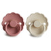 FRIGG Daisy Natural Rubber Pacifier 2-Pack - Nature Baby Outfitter