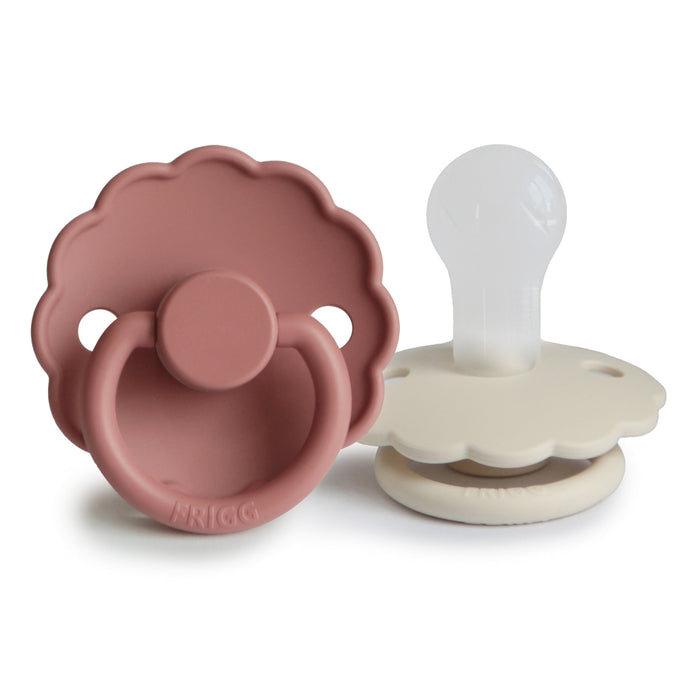 FRIGG Daisy Silicone Pacifier 2-Pack - Nature Baby Outfitter