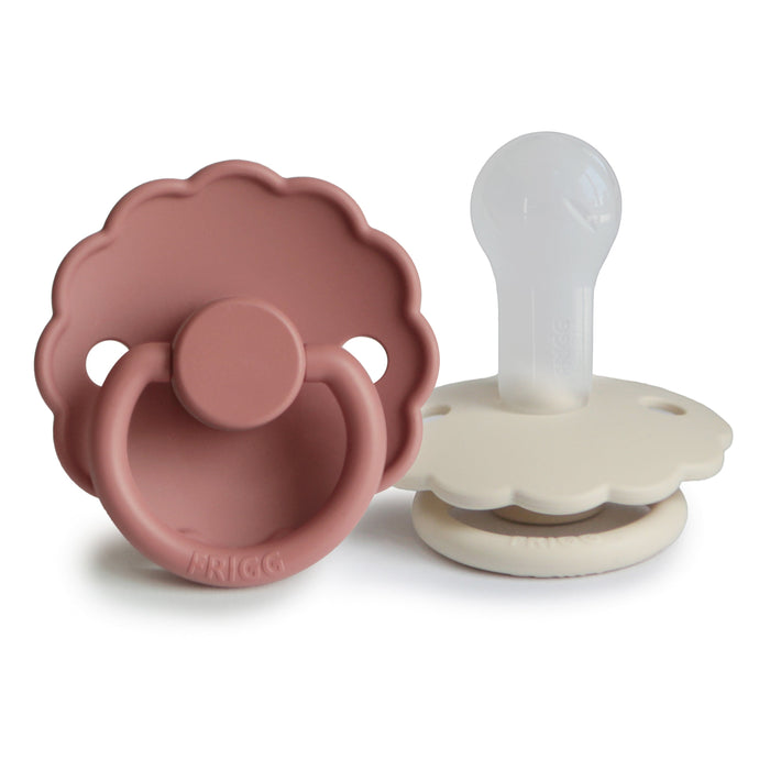 FRIGG Daisy Silicone Pacifier 2-Pack - Nature Baby Outfitter