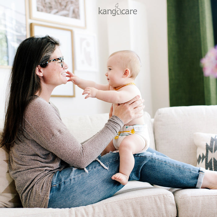 Kanga Care Bamboo Prefold Cloth Diapers (6pk) - Size 3 : Baby