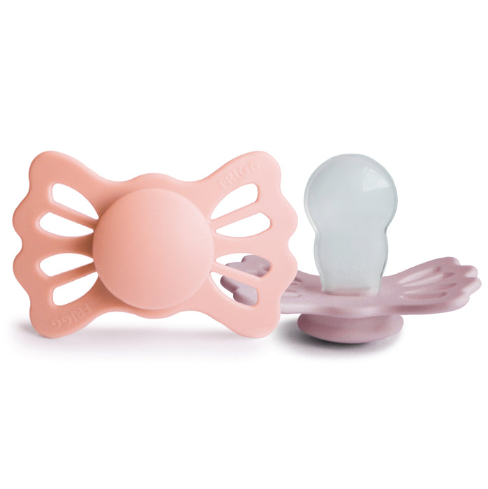 FRIGG Lucky Symmetrical Silicone Pacifier 2-Pack (6-18 Months) - Nature Baby Outfitter