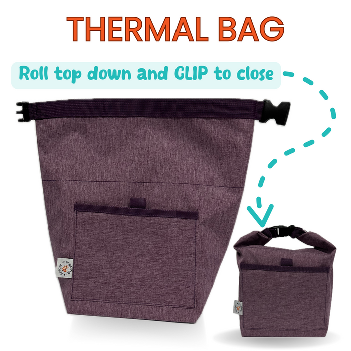 Thermal Bag | easy on-the-go snack storage - Nature Baby Outfitter