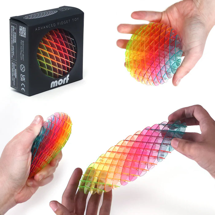 Morf Fidget Worm Rainbow - Small