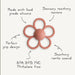 Daisy Rattle Teether - Nature Baby Outfitter