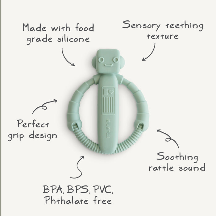 Robot Rattle Teether