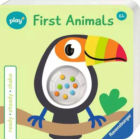 Ready, Steady, Shake: First Animals - A Play+ Book