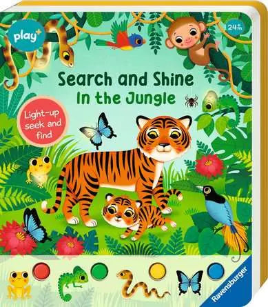 Search and Shine In the Jungle - A Play+ Book