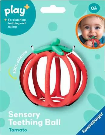 Tomato Play+ Sensory Teething Ball