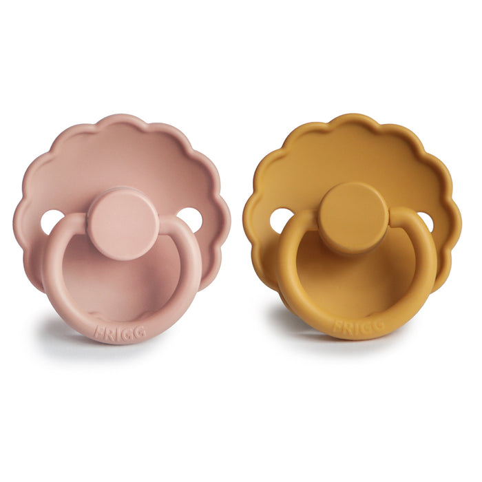 FRIGG Daisy Silicone Pacifier 2-Pack - Nature Baby Outfitter