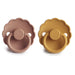 FRIGG Daisy Natural Rubber Pacifier 2-Pack - Nature Baby Outfitter