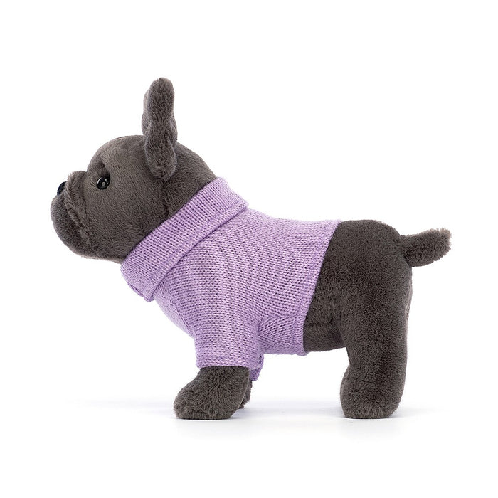 Purple Sweater French Bulldog