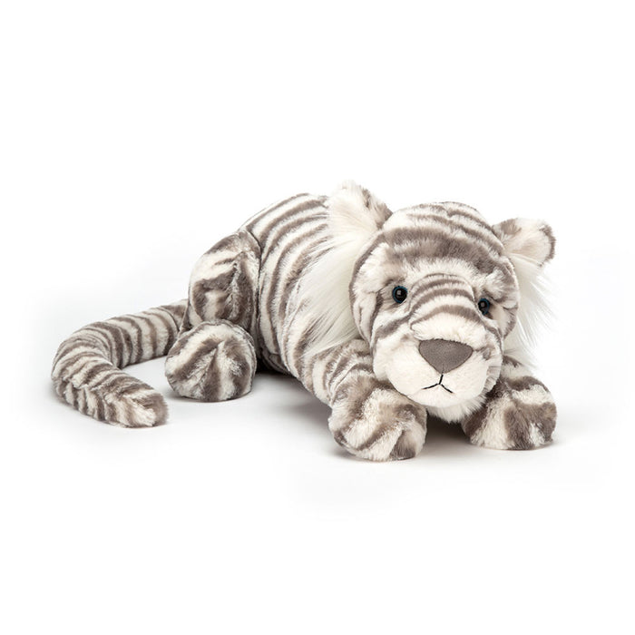 Jellycat Sacha Snow Tiger * LIMIT 1 * - Nature Baby Outfitter