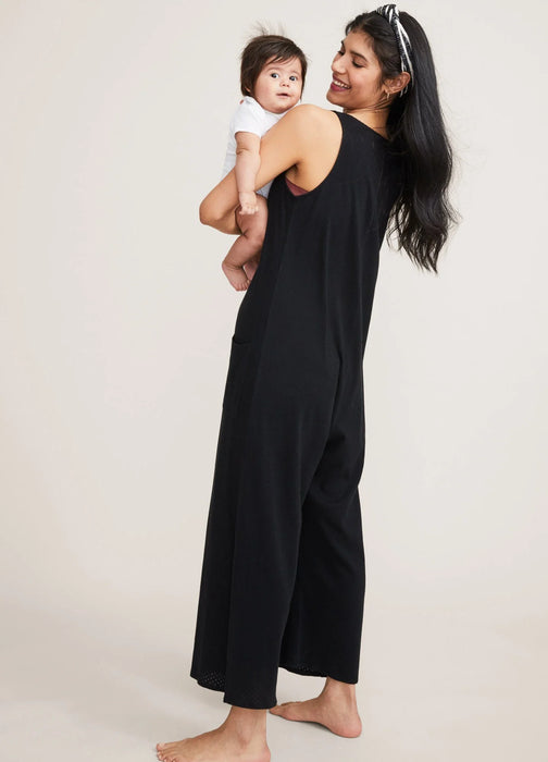 Black 24/7 Feeding Jumpsuit