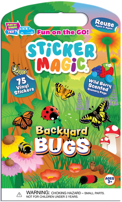 STICKER MAGIC™ – REUSABLE SCENTED STICKER ACTIVITY SET