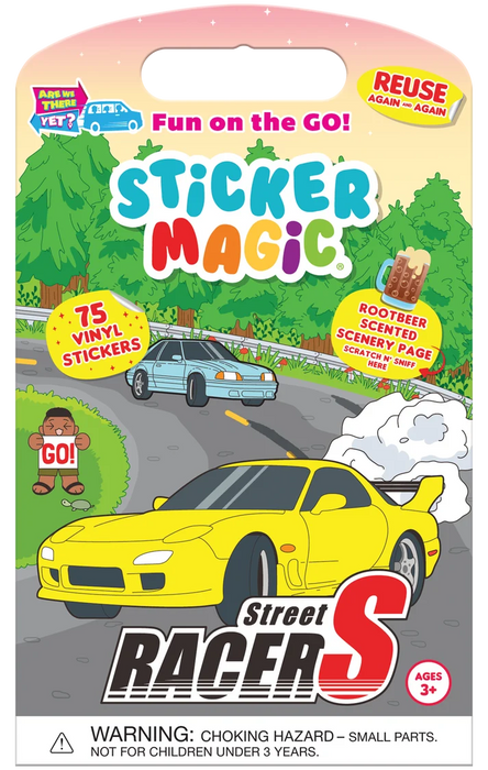 STICKER MAGIC™ – REUSABLE SCENTED STICKER ACTIVITY SET