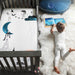 The Moon's Birthday Standard Size Crib Sheet - Nature Baby Outfitter