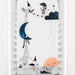 Crib sheet and Swaddle bundle - Moon's Birthday - Nature Baby Outfitter
