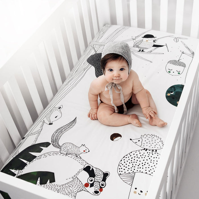 Woodland Dreams Standard Size Crib Sheet - Nature Baby Outfitter