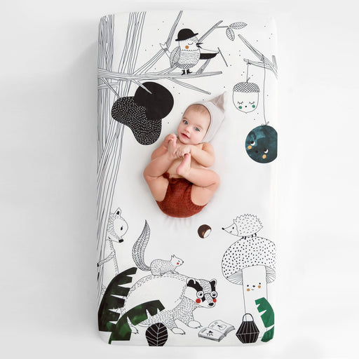 Woodland Dreams Standard Size Crib Sheet - Nature Baby Outfitter