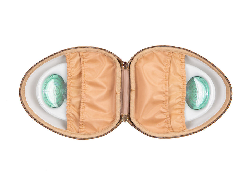 Sarah Wells Milkwear Wearable Pump Case – Hard Shell Organizer & Strap – Fits Most Wearable Pumps