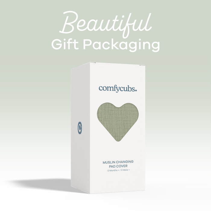 Muslin Fitted Changing Pad Cover, 1 Pack