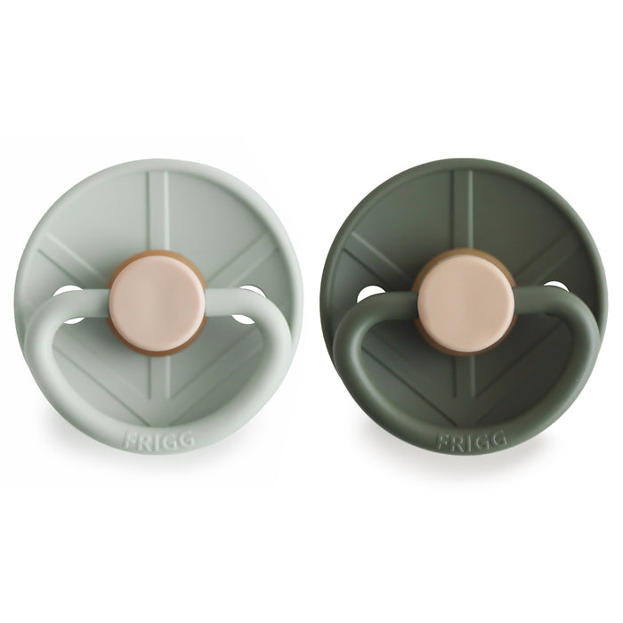 FRIGG Little Viking Natural Rubber Pacifier 2-Pack - Nature Baby Outfitter