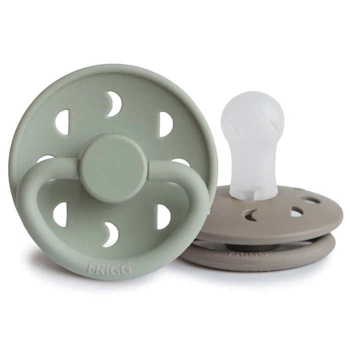 FRIGG Moon Silicone Pacifier 2-Pack - Nature Baby Outfitter