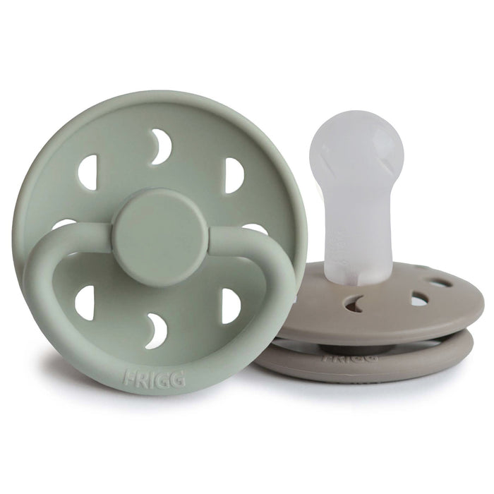 FRIGG Moon Silicone Pacifier 2-Pack - Nature Baby Outfitter